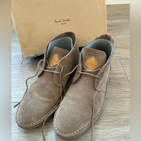 paul smith suede shoes boot men UK11 EUR45